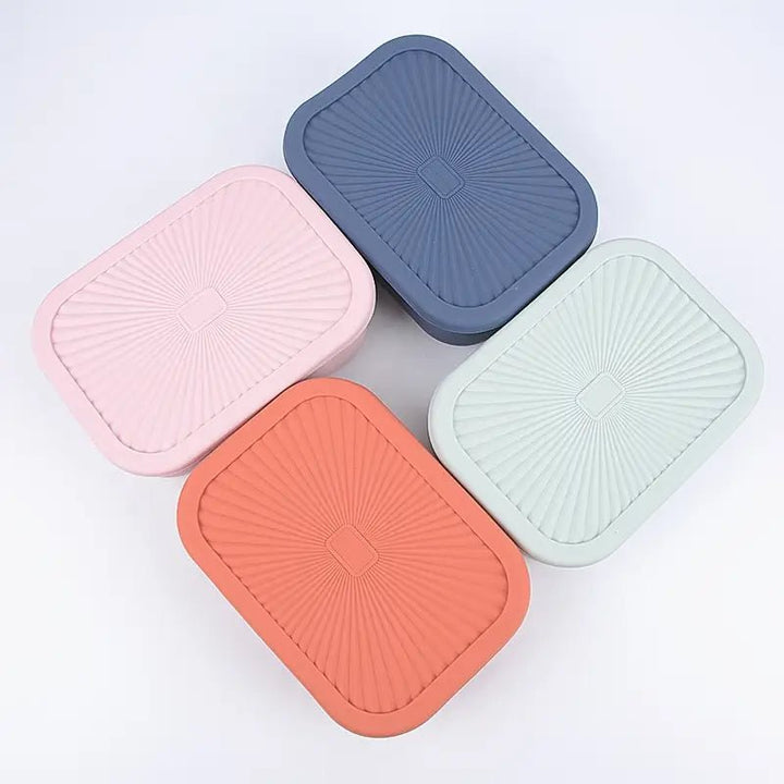 Silicone Bento Box - Snack &amp; Lunch Box