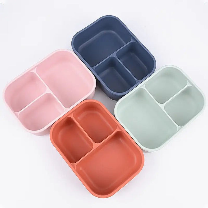Silicone Bento Box - Snack &amp; Lunch Box