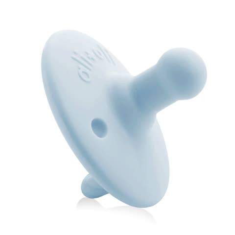 Silicone Pacifier - Soft Blue / Grey | Ali+Oli | Baby Essentials - Bee Like Kids