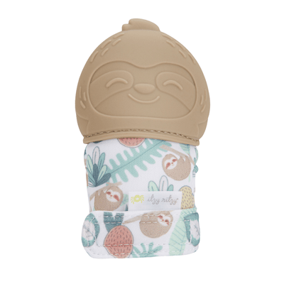 Silicone Teething Mitts - Sloth | Itzy Ritzy | Baby Essentials - Bee Like Kids