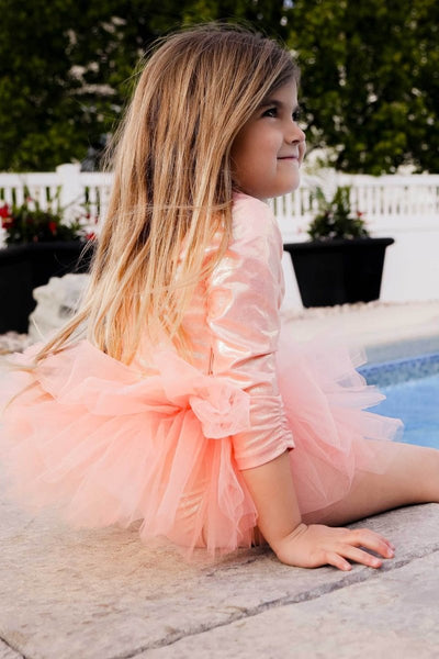 Skipper Swim Top - Polly Pink