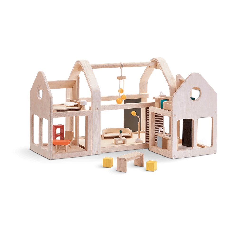Slide N Go Dollhouse | Plan Toys | Bee Like Kids