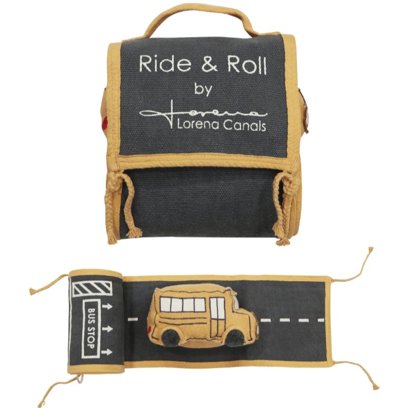 Soft Toy Ride & Roll School Bus