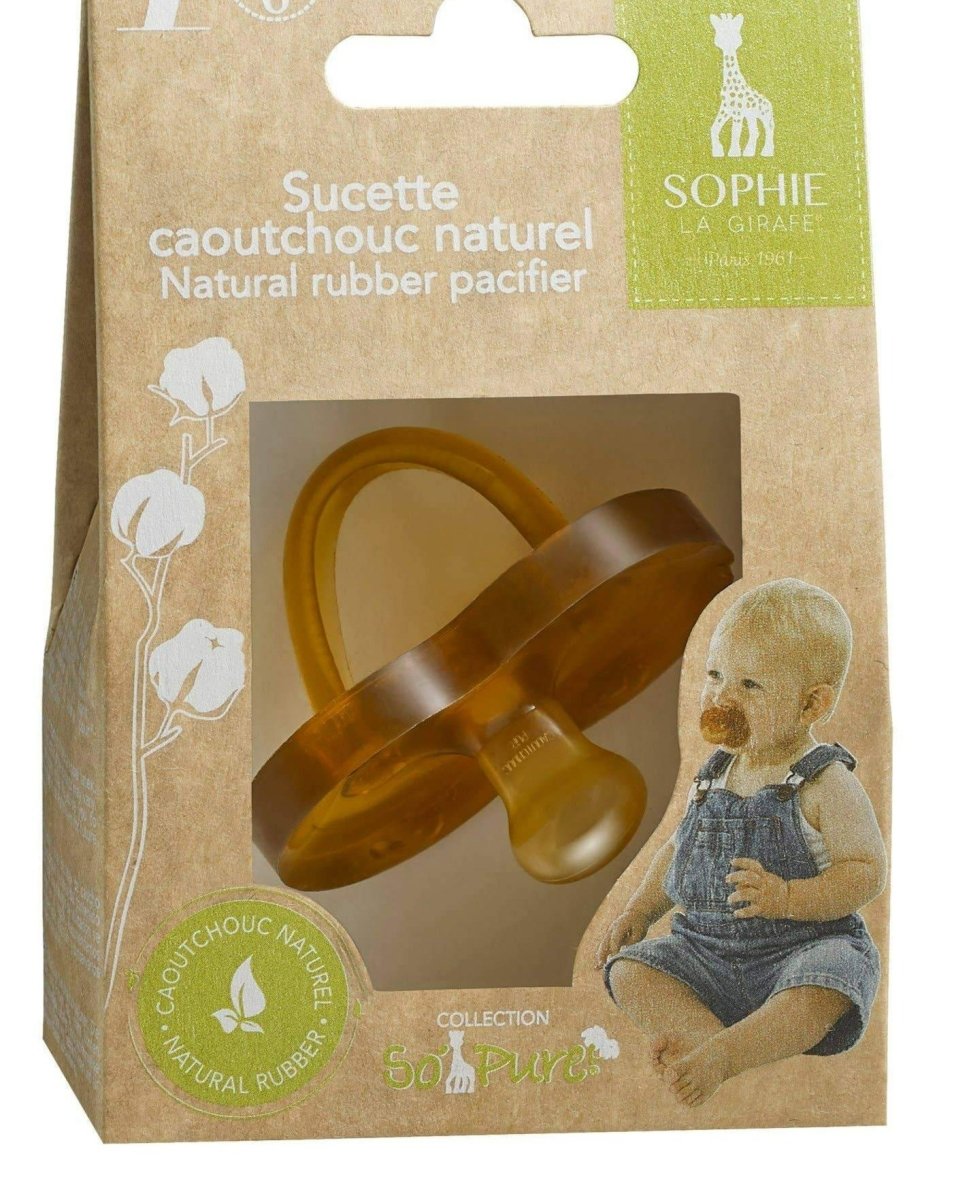 So'pure Natural Rubber Pacifier | Sophie la Girafe | Baby Essentials - Bee Like Kids