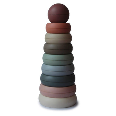 Mushie Stacking Ring Toy Original | Bee Like Kids