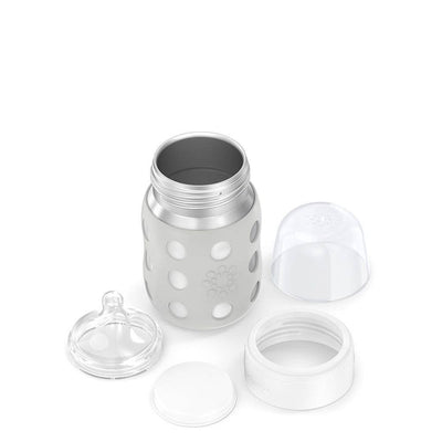 Stainless Steel Baby Bottle 8 oz. | Lifefactory | Feeding - Bee Like Kids