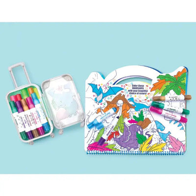 Stamp n Color Markers Dinosaur World | Washable markers | The Piggy Story | Bee Like Kids