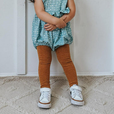 Sugar Almond Cable Knit Tights | Little Stocking Co | Bee Like Kids