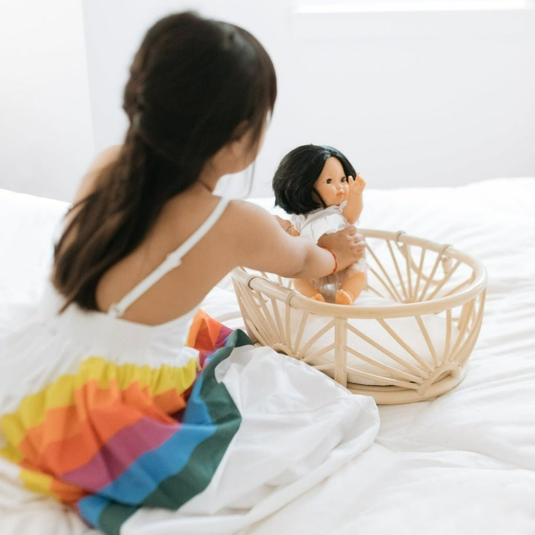 Sunshine Doll Basket | Ellie and Becks | Bee Like Kids