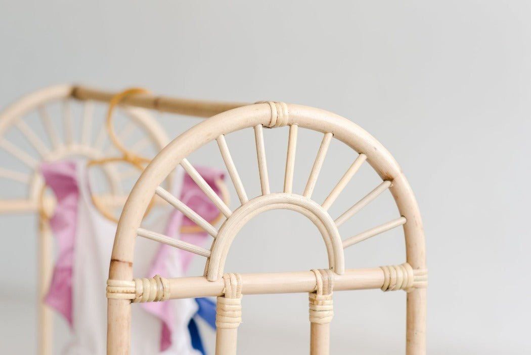 Sunshine Rattan Kids Clothing Rack