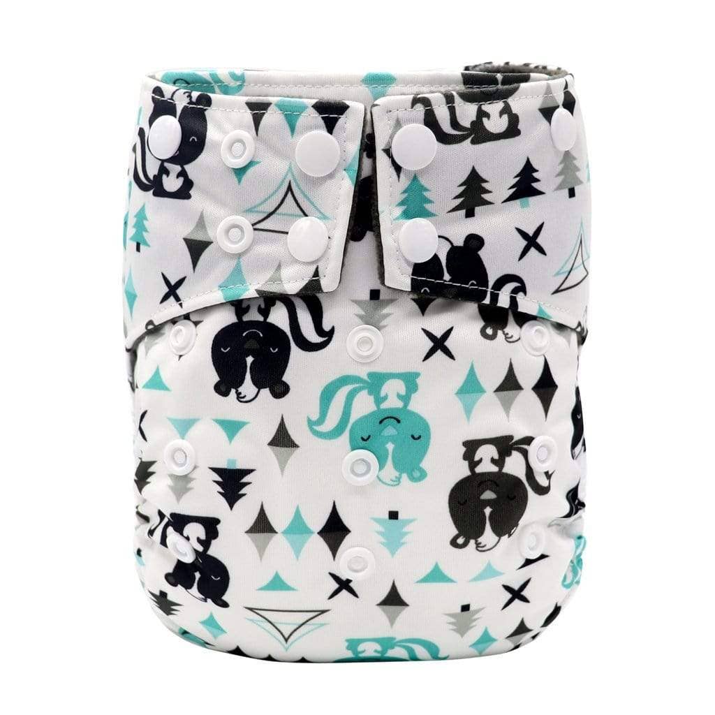 Super Soaker AIO Cloth Diaper - Stinker | Happy BeeHinds | Baby Essentials - Bee Like Kids