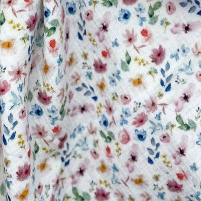 Swaddle Blanket - Floral | Evelina Apparel | Bedding - Bee Like Kids