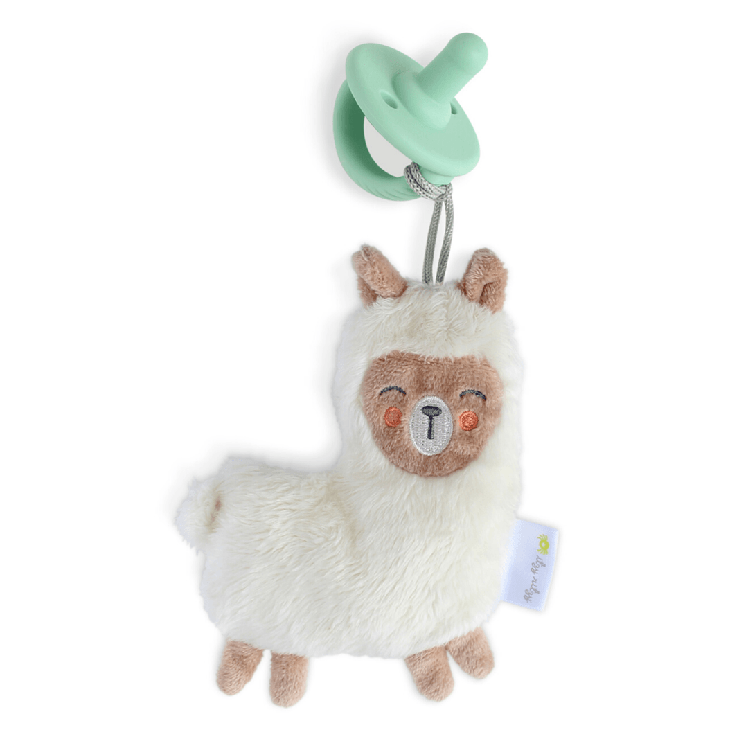 Sweetie Pal™ Plush & Pacifier - llama | Itzy Ritzy | Baby Essentials - Bee Like Kids