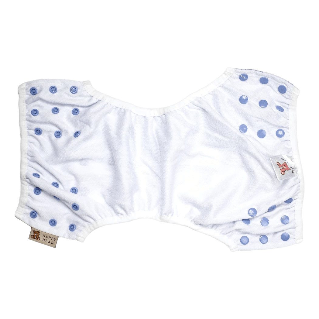 Swim Cloth Diaper Blue Giraffe | Happy Bear - Bee Like Kids