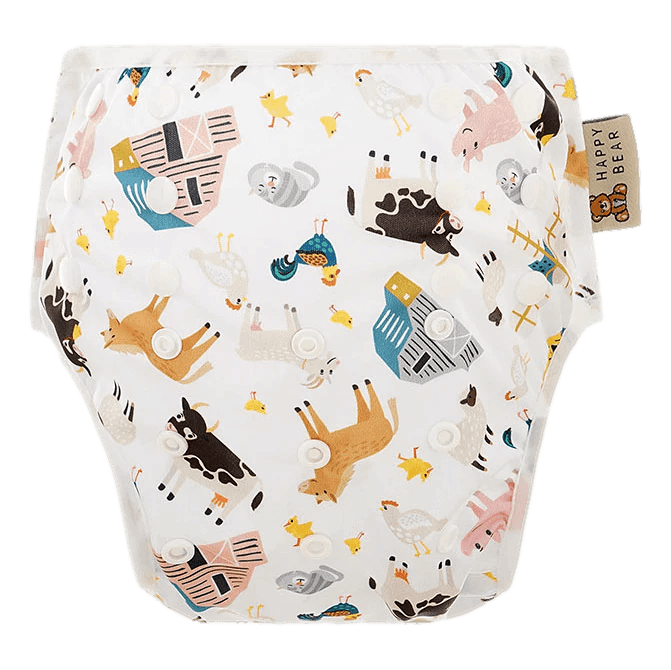 Swim Diaper  Farm Animals | Happy Bear - Bee Like Kids