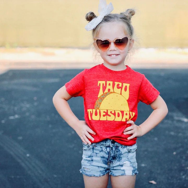 Taco Tuesday Kids Tee | Rivet Apparel Co | Bee Like Kids