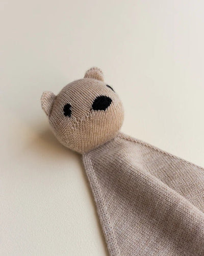 Merino Wool Teddy Tokki - Sand | Baby Lovey | Hvis Knitwear |Bee Like Kids