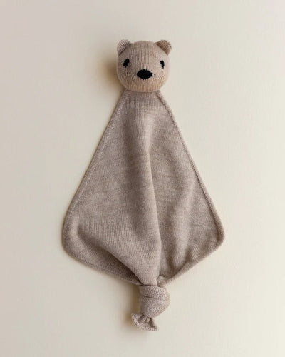 Merino Wool Teddy Tokki - Sand | Baby Lovey | Hvis Knitwear |Bee Like Kids