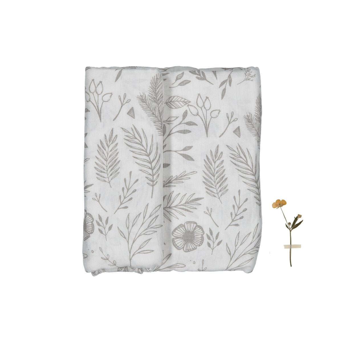 The Bamboo/Cotton Muslin Swaddle Blanket
