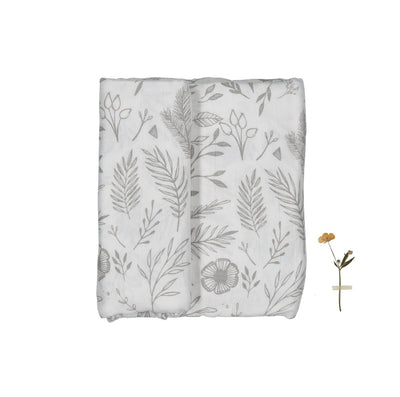 The Bamboo/Cotton Muslin Swaddle Blanket