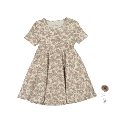 The Printed Short Sleeve Dress - Delilah