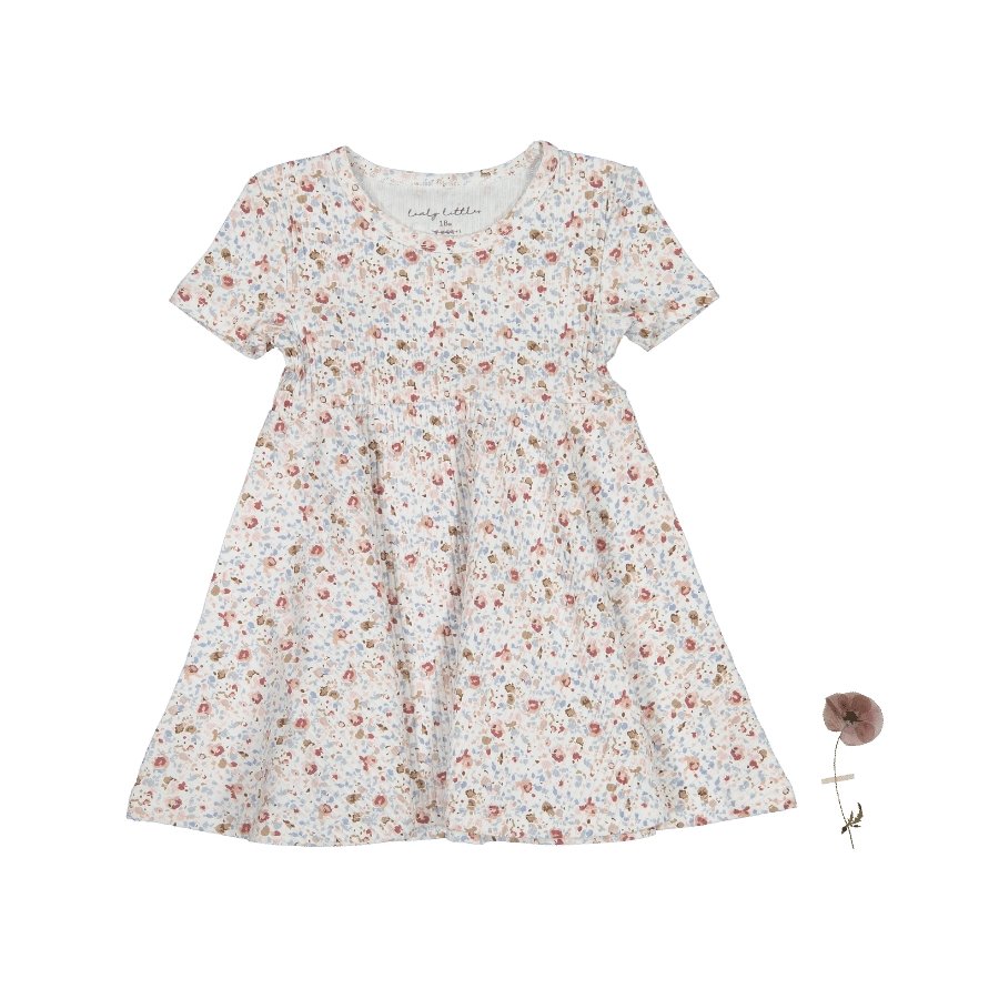 The Printed Short Sleeve Dress - Evelyn