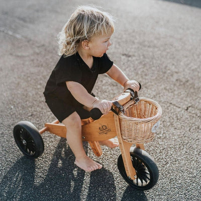 Tiny Tot 2-in-1 Wooden Balance Bike and tricycle | Kinderfeets | Bee Like Kids