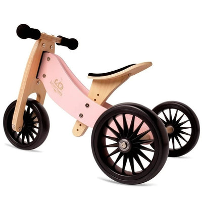 Tiny Tot Plus 2-in-1 Wooden Balance Bike & Tricycle | Kinderfeet | Bee Like Kids