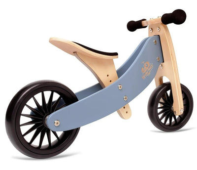 Tiny Tot Plus 2-in-1 Wooden Balance Bike & Tricycle
