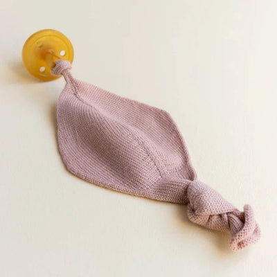 Titi Comforter - Blush | Pacifier Holder | Bee Like Kids