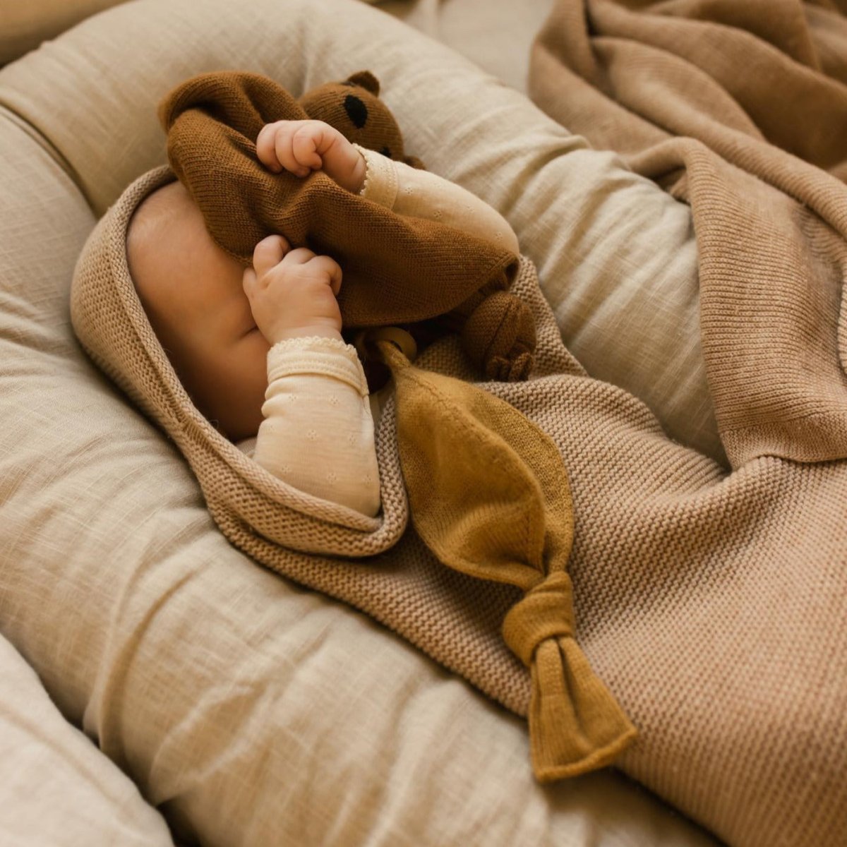 Titi Comforter - Ochre