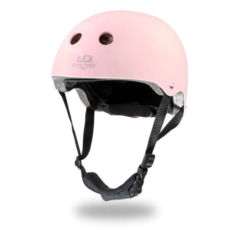 Kinderfeets Toddler Bike Helmet  Pink Matte | Bee Like Kids
