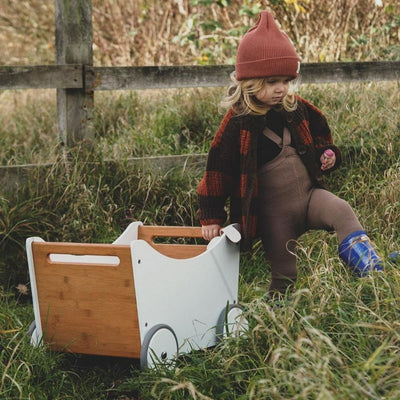 Wooden Toy Box Baby Walker | Kinderfeets | Bee Like Kids