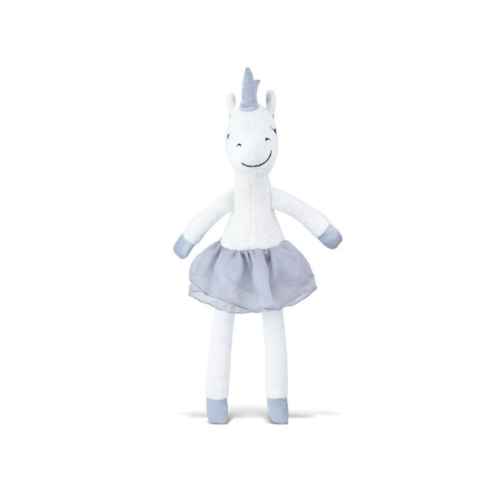Unicorn Plush Toy - Gray | Apple Park | Dolls - Bee Like Kids