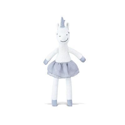Unicorn Plush Toy - Gray | Apple Park | Dolls - Bee Like Kids