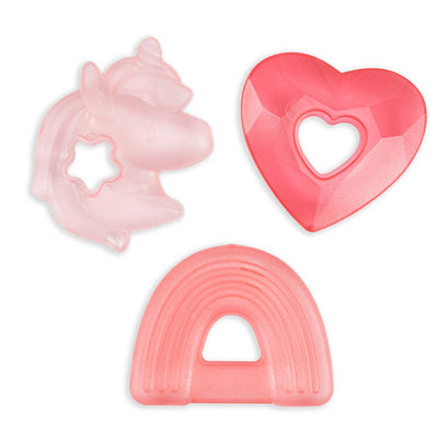 Unicorn Water Filled Teethers - 3 Pack | Itzy Ritzy | Baby Essentials - Bee Like Kids