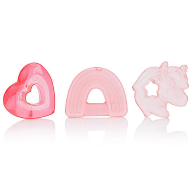 Unicorn Water Filled Teethers - 3 Pack | Itzy Ritzy | Baby Essentials - Bee Like Kids