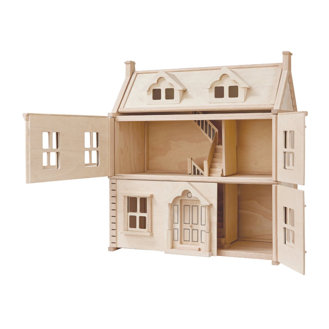 Victoria's Farmhouse Unfinished Dollhouse Kit - Endeavour Toys