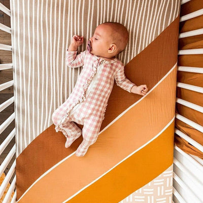 Wanderlust Muslin Crib Sheet | Brixton Phoenix | Bedding - Bee Like Kids