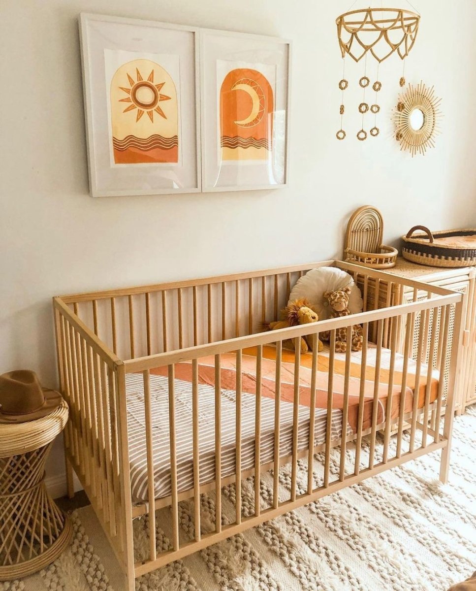 Wanderlust Muslin Crib Sheet | Brixton Phoenix | Bedding - Bee Like Kids