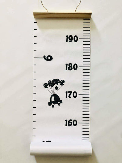 Watch Me Grow Measuring Wall Chart - White | EcoFreax | Baby Essentials - Bee Like Kids