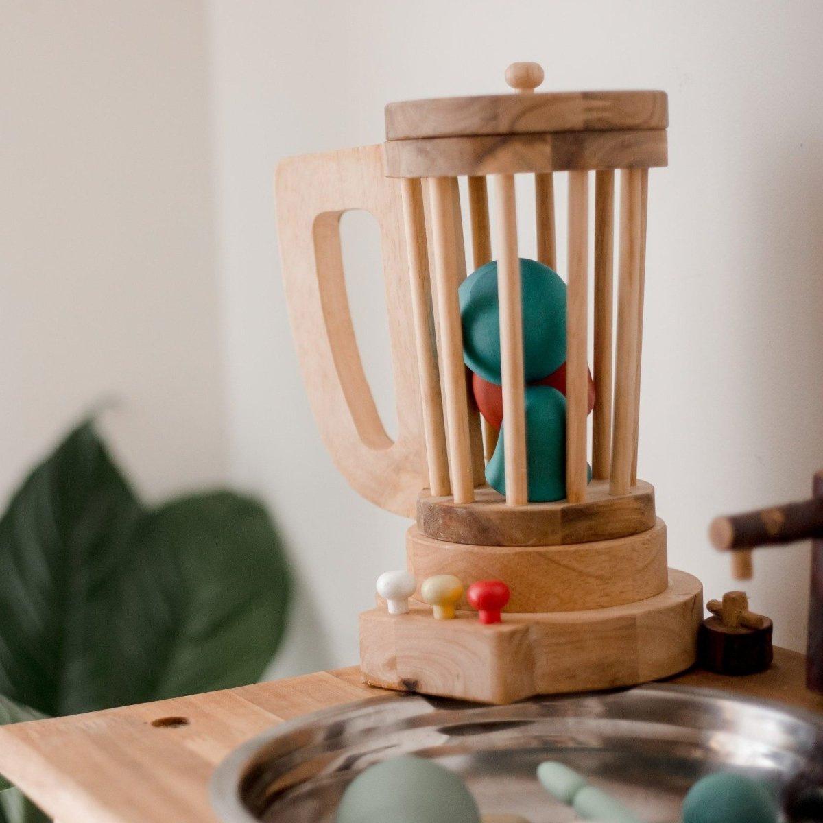 Wooden Blender | Qtoys | Toys - Bee Like Kids