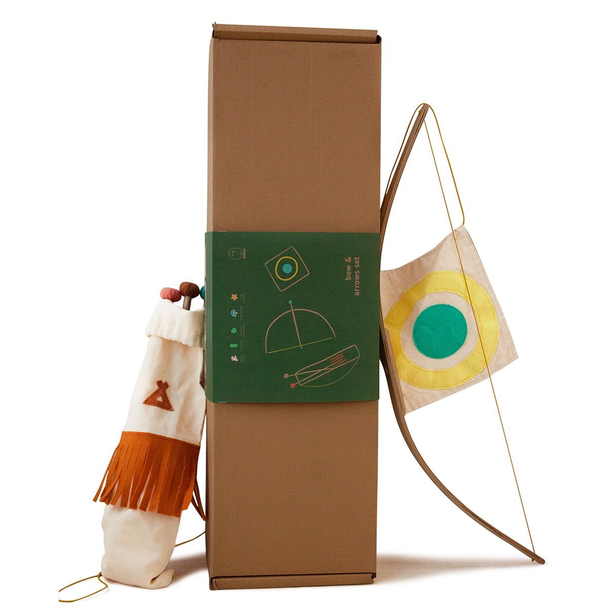 Wooden Bow And Arrow | Babai | Toys - Bee Like Kids