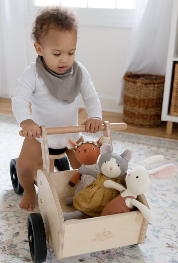 Wooden Cargo Bike | Kinderfeets | Bee Like Kids
