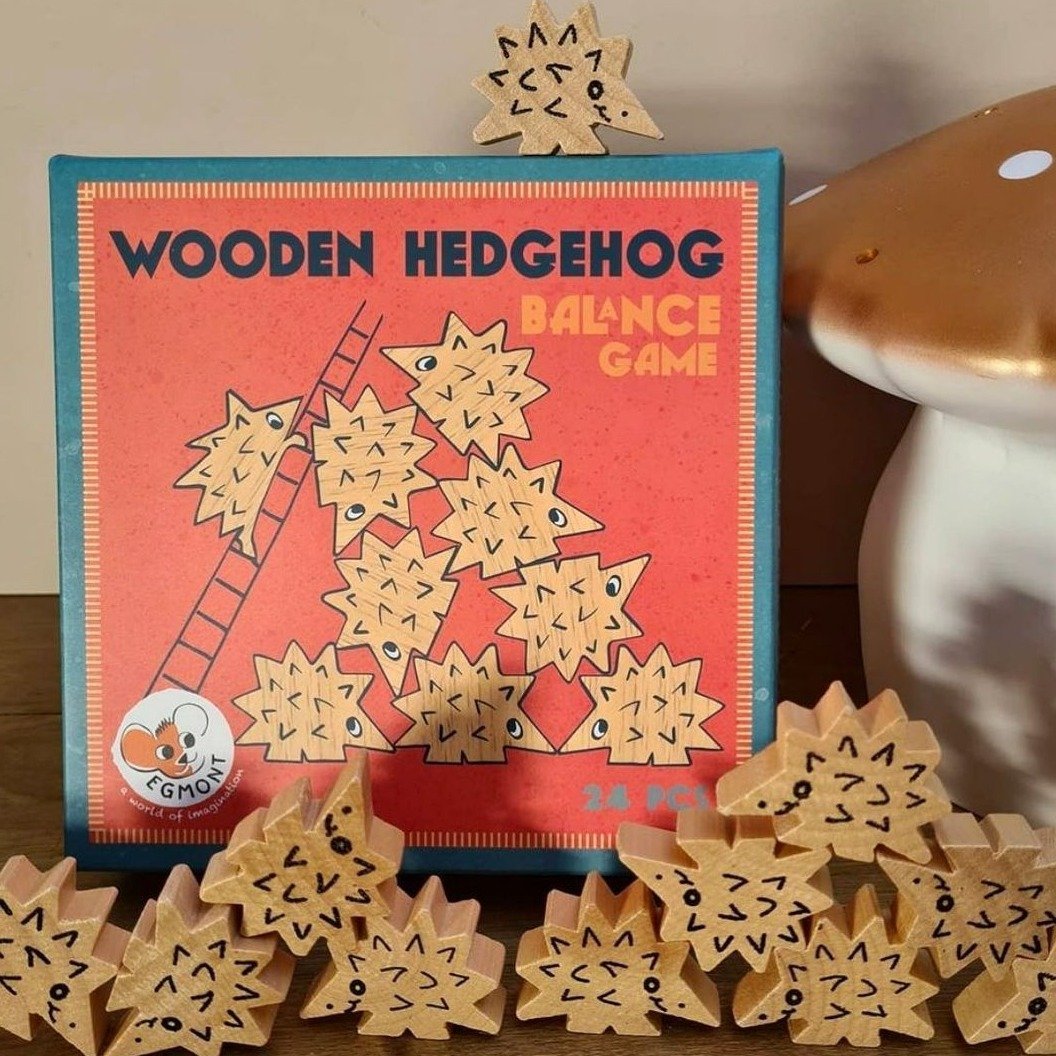 Wooden Hedgehog Balance Game | Egmont Toys | Toys - Bee Like Kids