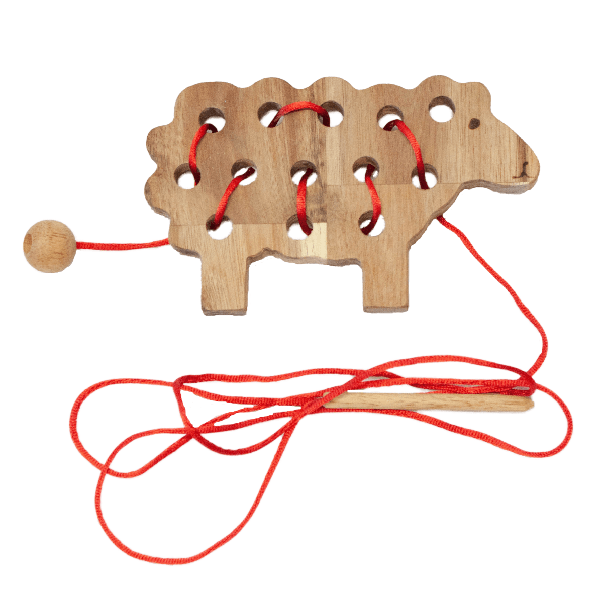 Wooden Lacing sheep | Qtoys | Toys - Bee Like Kids