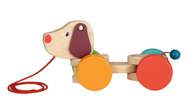 Wooden Pull Along Dog | Egmont Toys | Toys - Bee Like Kids
