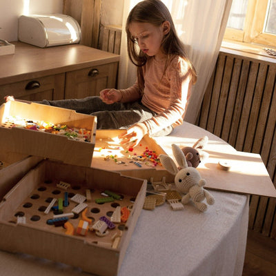 Wooden storage/sorter for LEGO®
