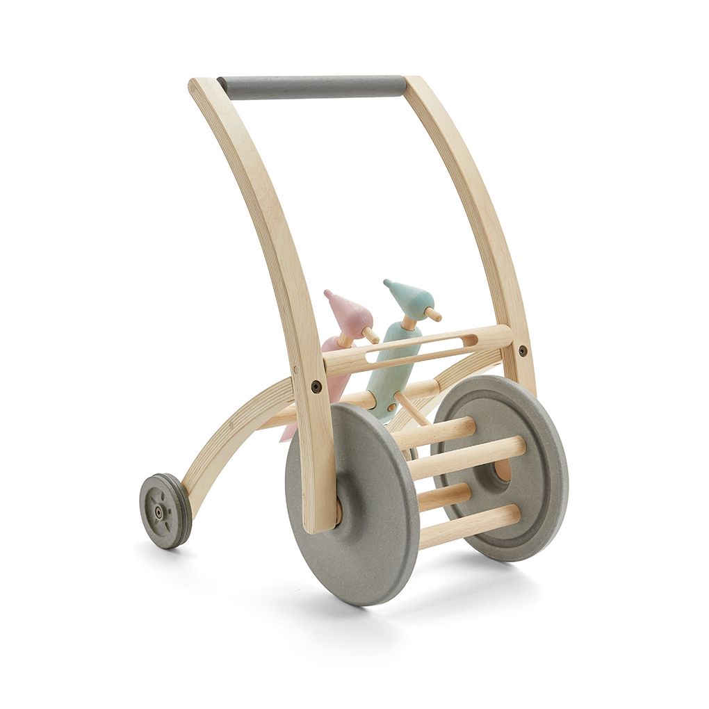 Plan Toys Woodpecker Walker | Nun-Toxic Baby Walker | Bee Like Kids