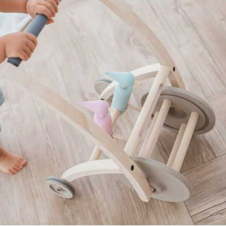 Plan Toys Woodpecker Walker | Nun-Toxic Baby Walker | Bee Like Kids